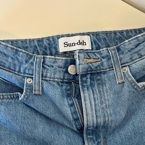 Aritzia Light Blue Straight Leg Jeans